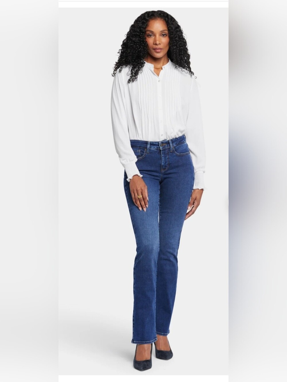 NYDJ Women's Blue Bootcut Jeans
